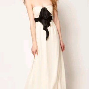 Ted Baker Balfo size 3 (US 8) silk strapless dress